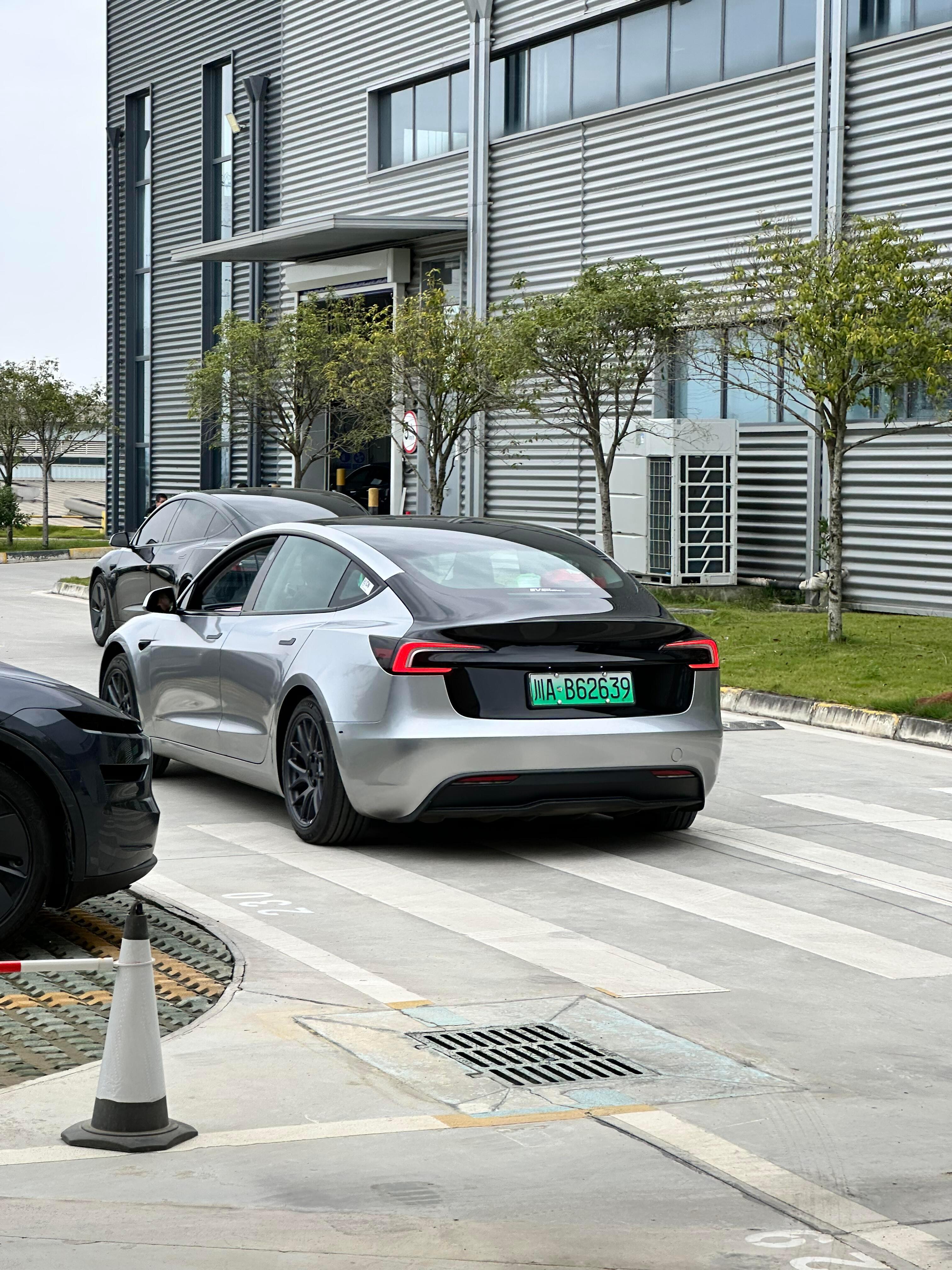 拼色特斯拉,有点好看。特斯拉汽车画报