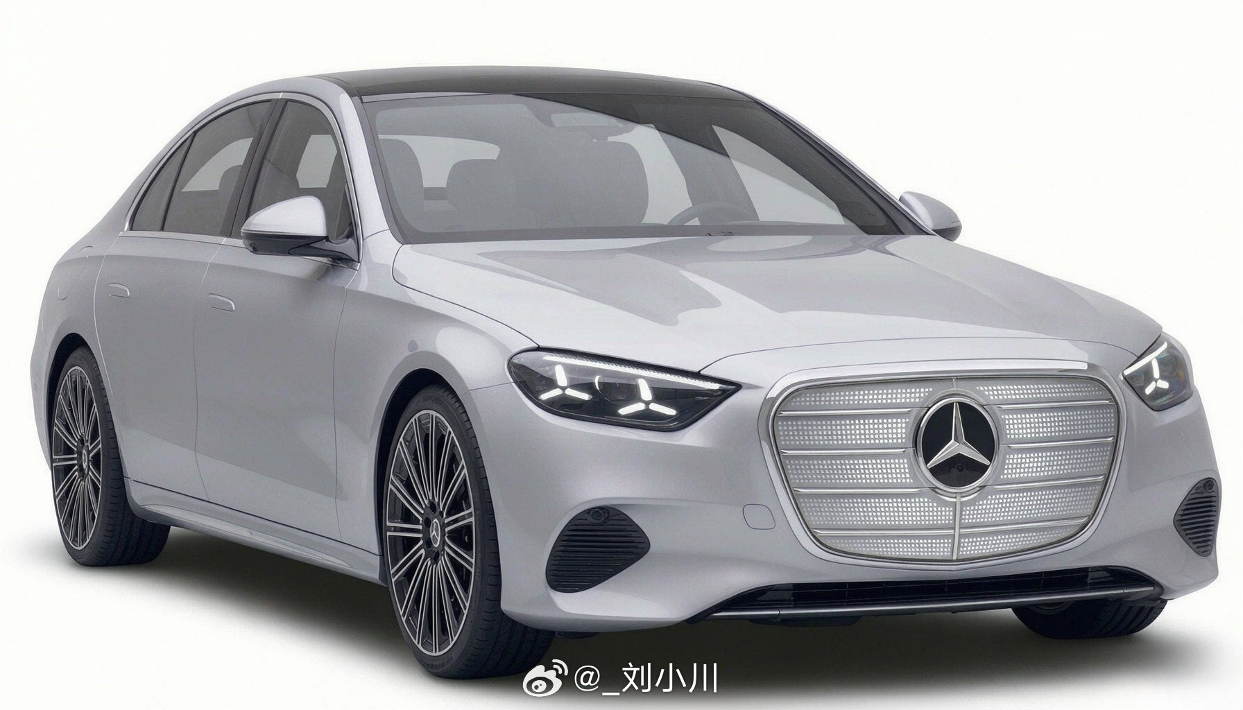 #奔驰##全新纯电奔驰E级渲染效果图#全新纯电奔驰E级谍照曝光（图1），我做了一组新车渲染效果图，大