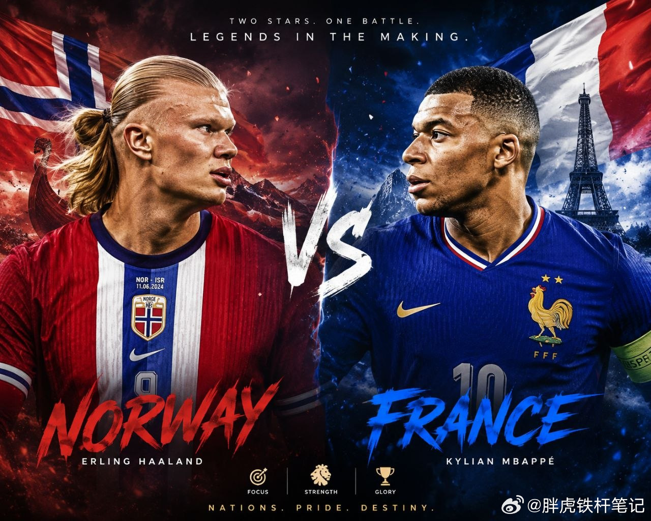 哈兰德再猛，中场没人喂饼，挪威拿什么跟法国耗？⚽️061世界杯挪威vs法国