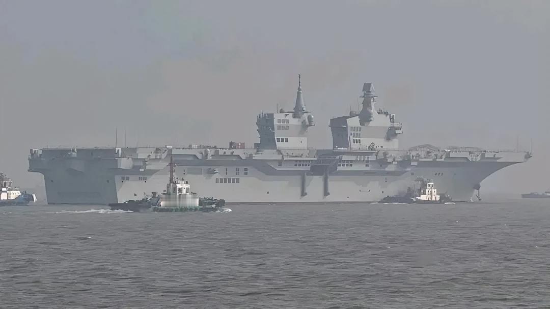四川舰第三次海试开始了，2026年2月2日四川舰从上海沪东中华造船厂启航，正式开