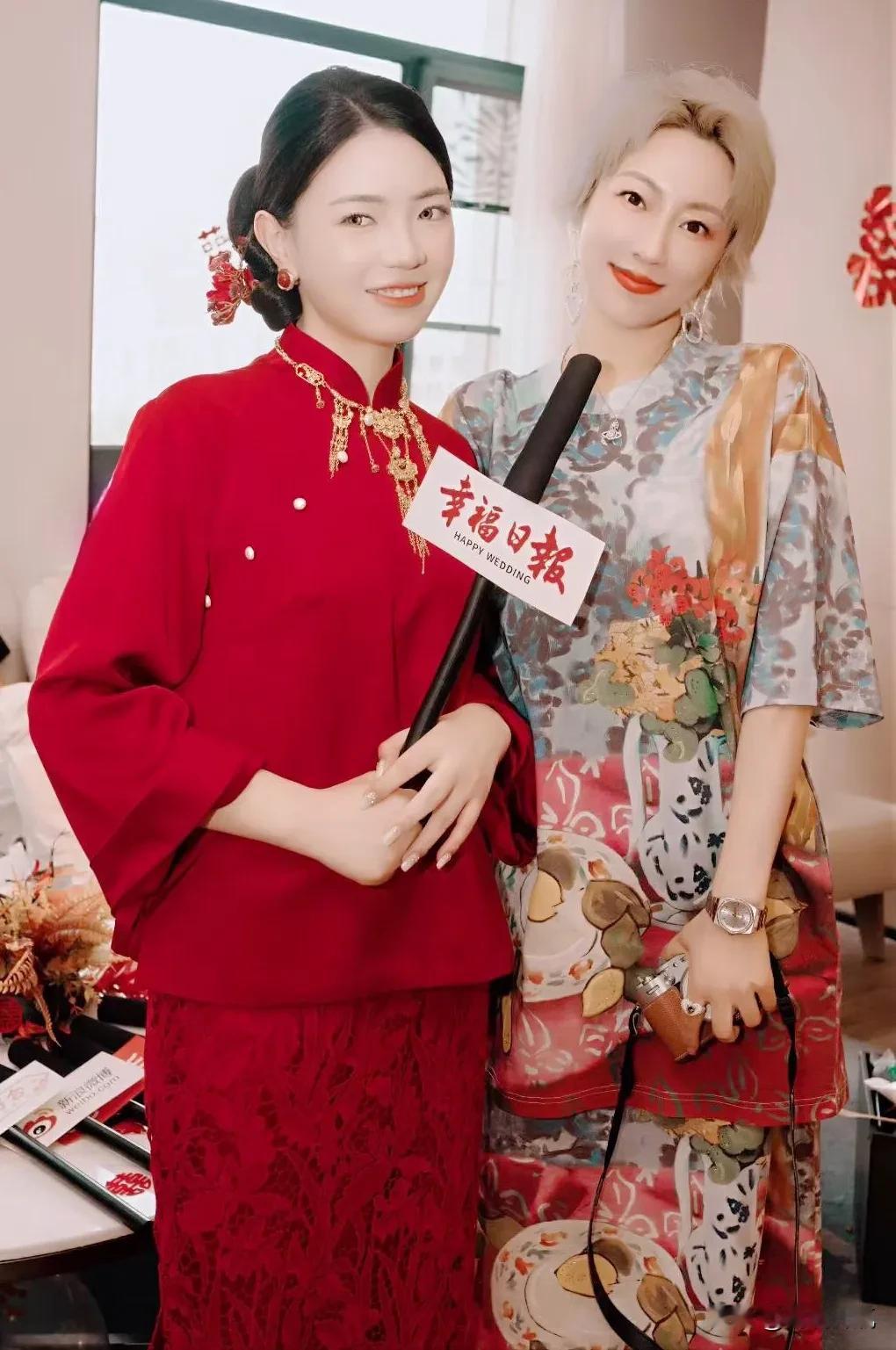 幸福新娘，美丽伴娘…