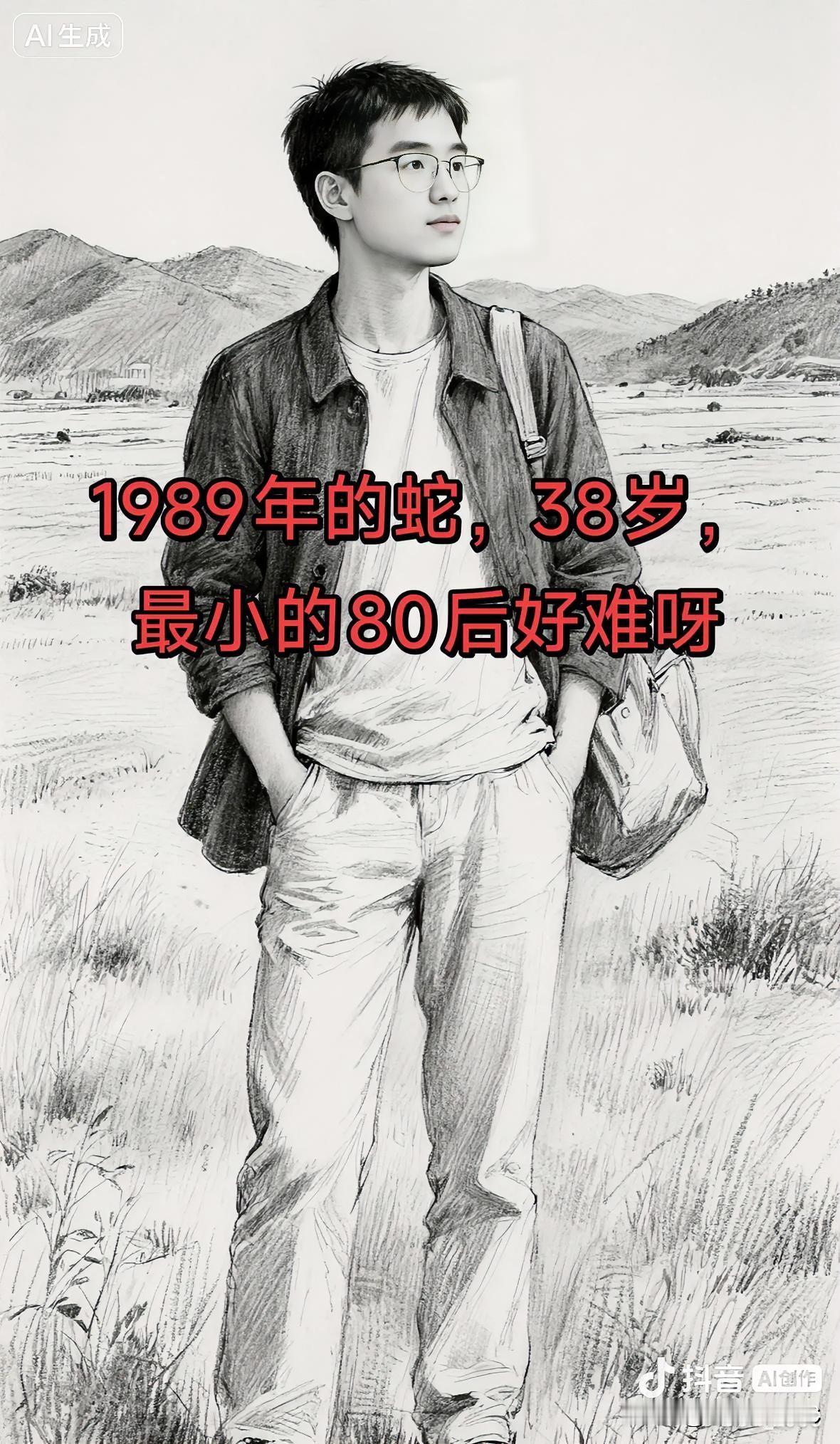 80后的“蛇尾”：那个38岁的我们，终于在时代的洪流里读懂了生活。清晨，一张
