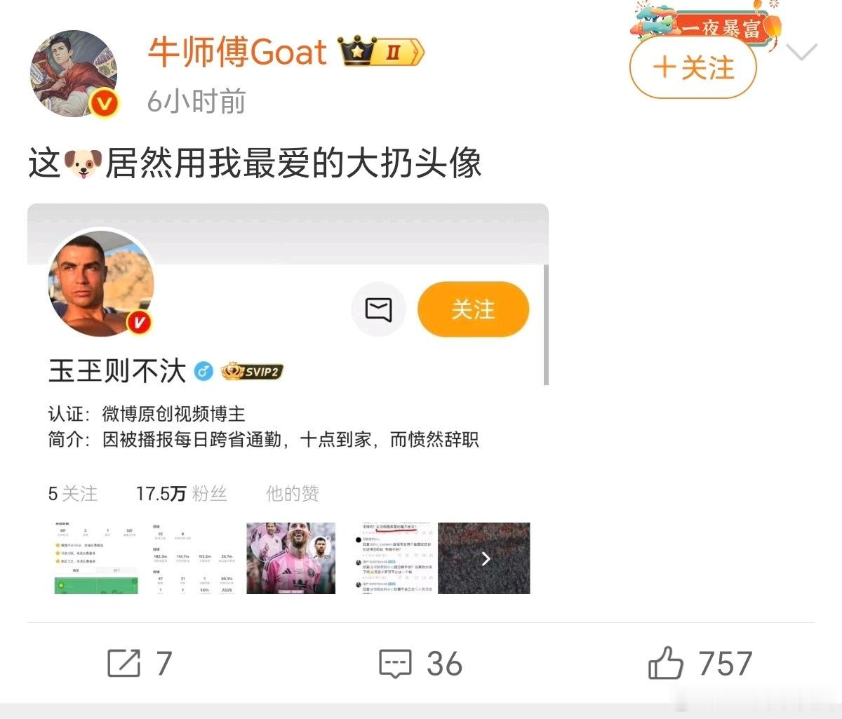 到底天天盯着螺宝的头像干嘛，螺国806事变了属于是