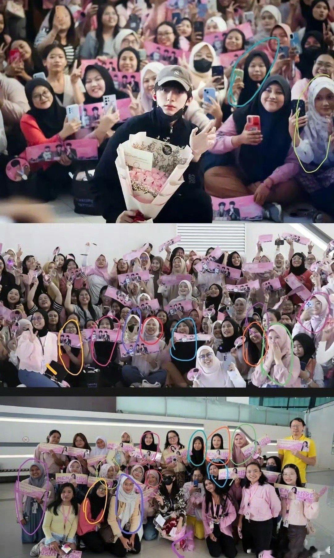 周翊然、孟子义的外国粉丝被网友发现是同一批人