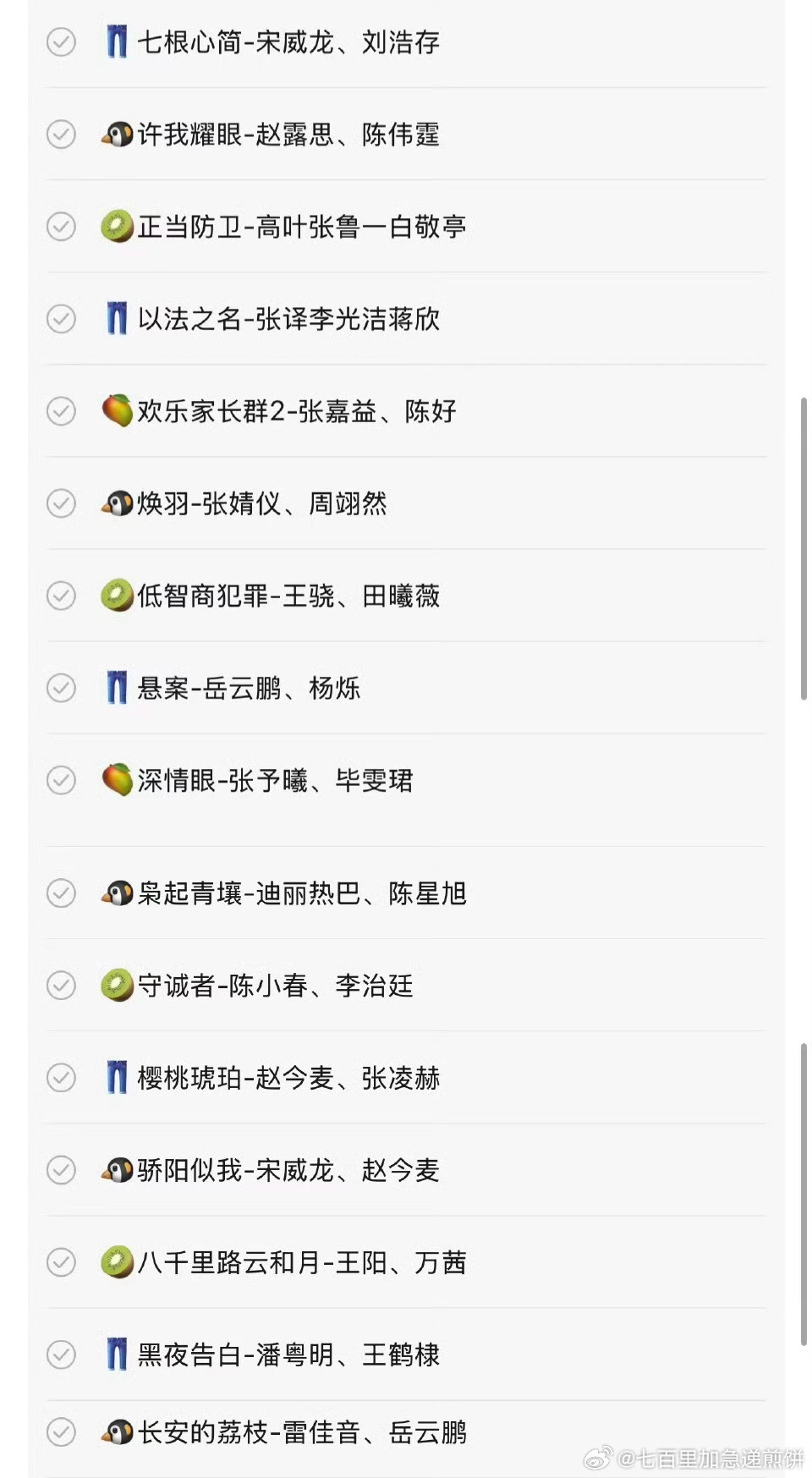 预计暑期档的剧，还挺多的你最想看哪部​​​