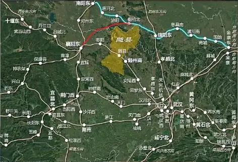 规划新建襄阳东-桐柏北铁路：150公里新线激活鄂豫1.2亿人交通圈针对枣阳站