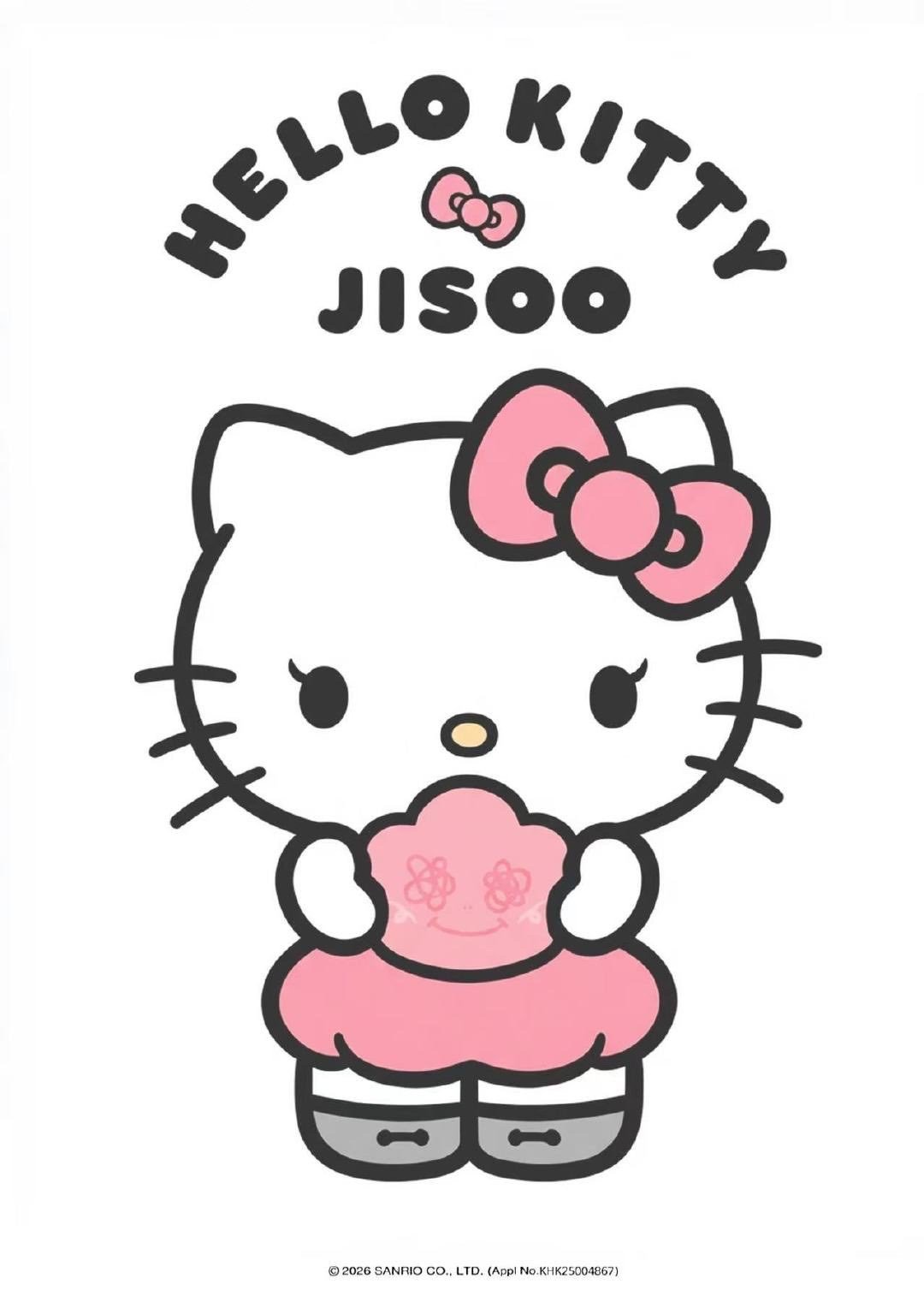 我擦、好可爱！JISOOxHELLOKITTY🩷🤍