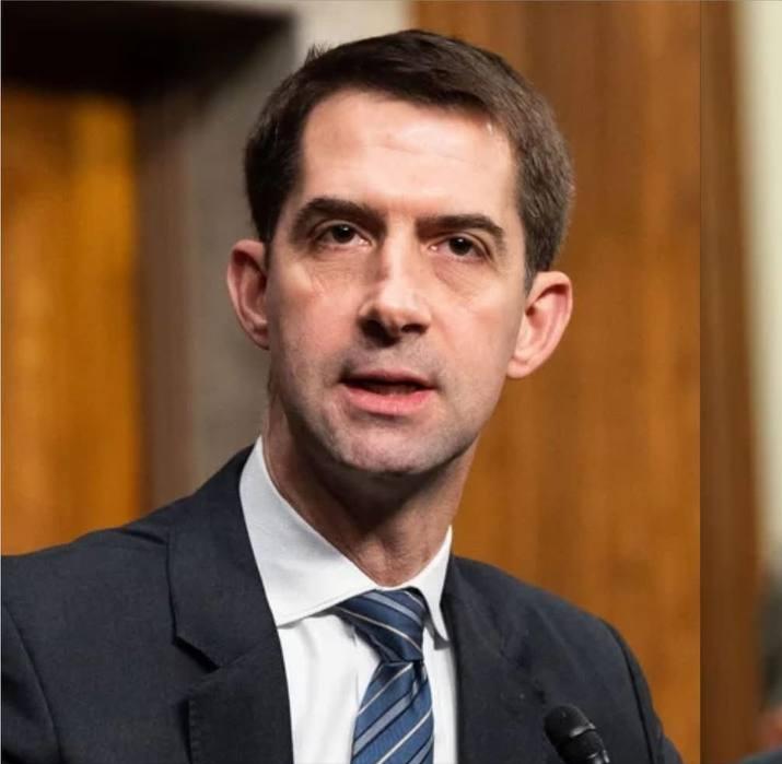 参议员汤姆·科顿（TomCotton）又在大放厥词，他说，“共产党中国非法夺取