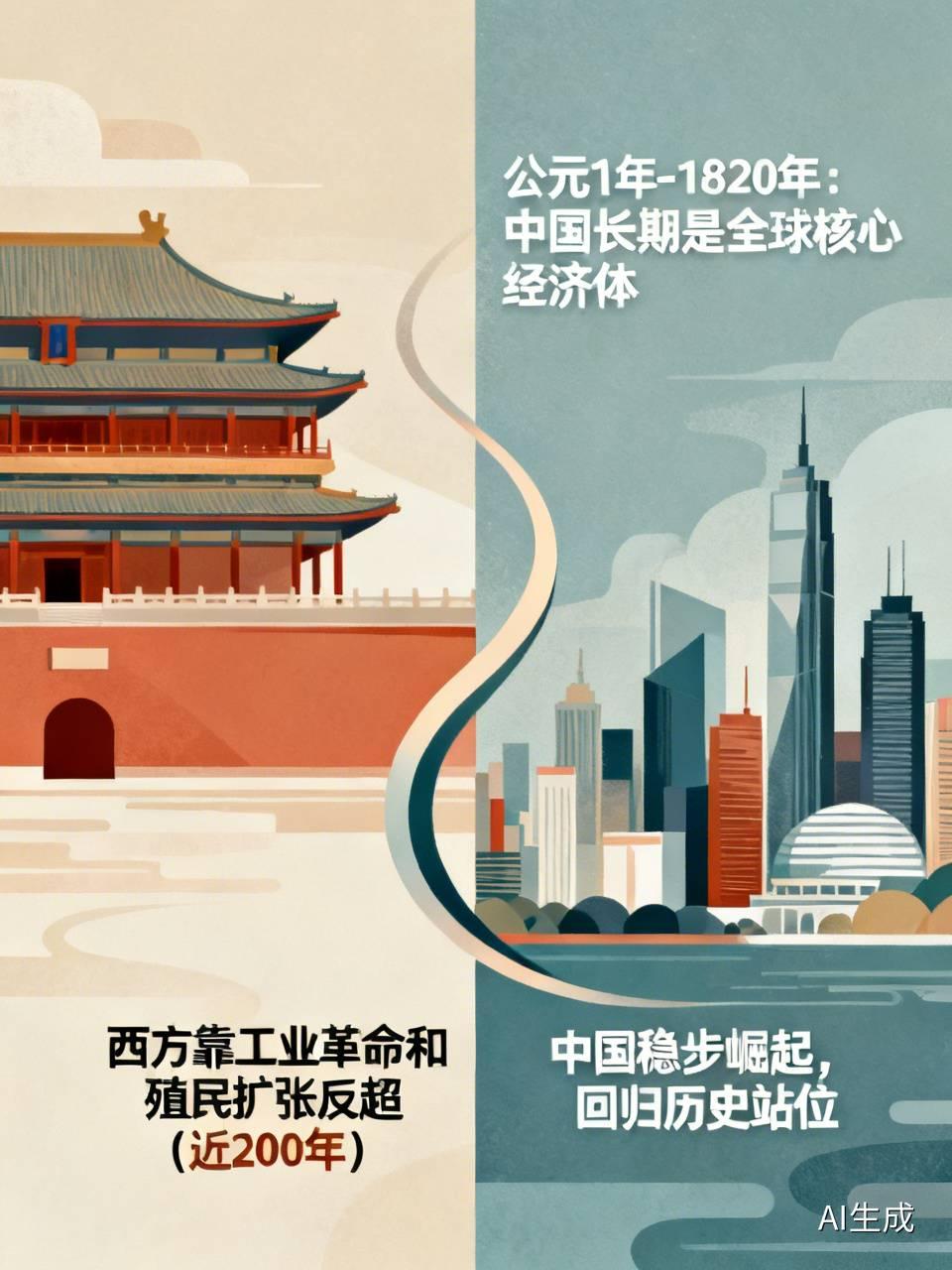 马凯硕：西方只在近200年领先世界，在此之前漫长历史里，中国长期处于全球领先地位