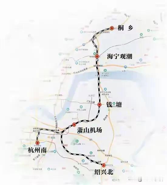 下穿钱塘江，超浅土层下穿萧山机场滑行道，杭州在建的这条高铁太“生猛”。
