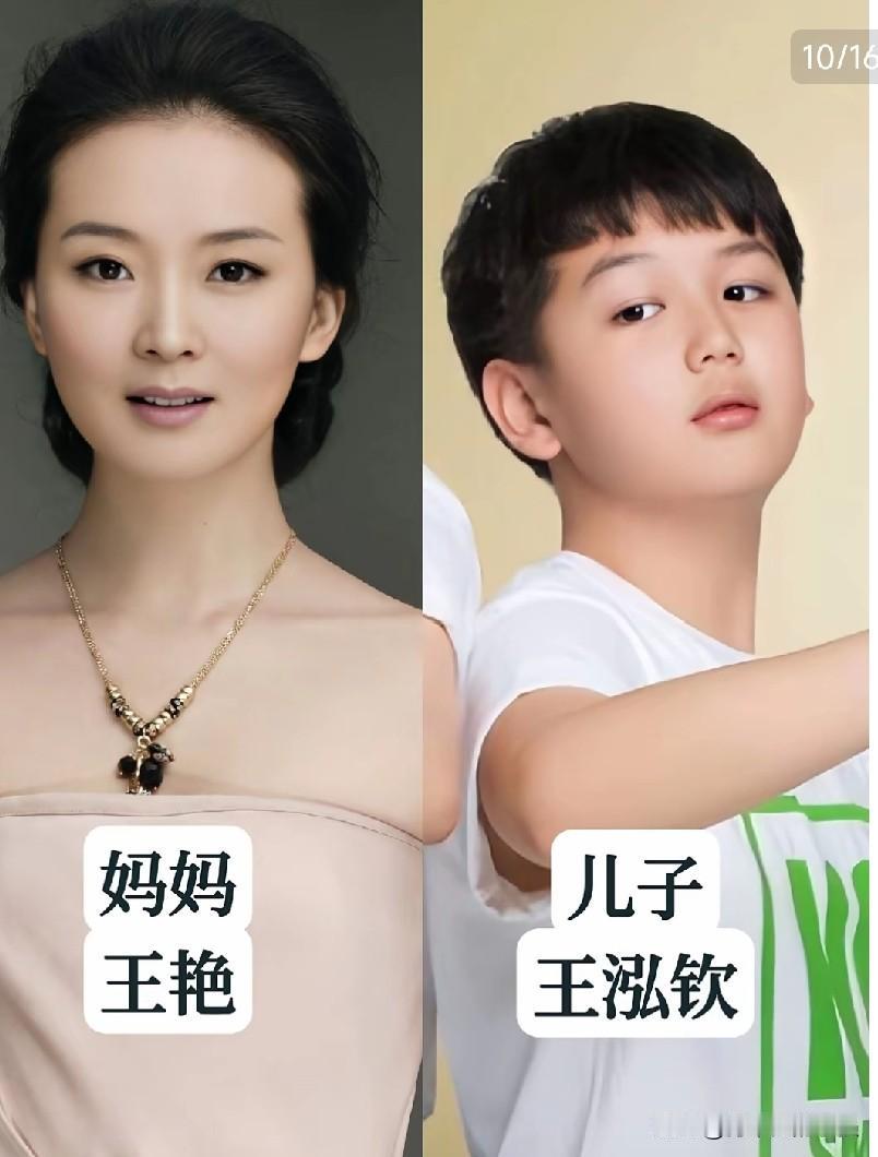 都说颜值会遗传，看完这组明星亲子对比真的深有感触。有的孩子完美复刻父母精致五官
