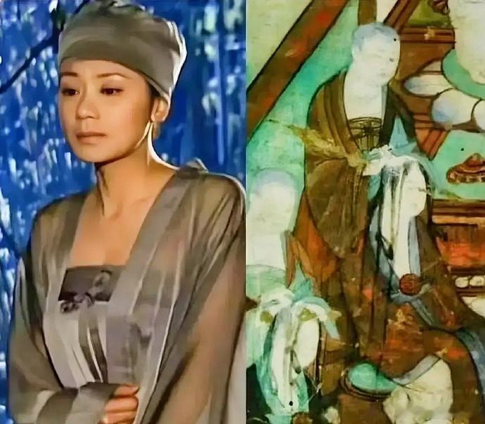 错怪当年《至尊红颜》剧组了，原来那个时候尼姑的服装真是这样穿的！