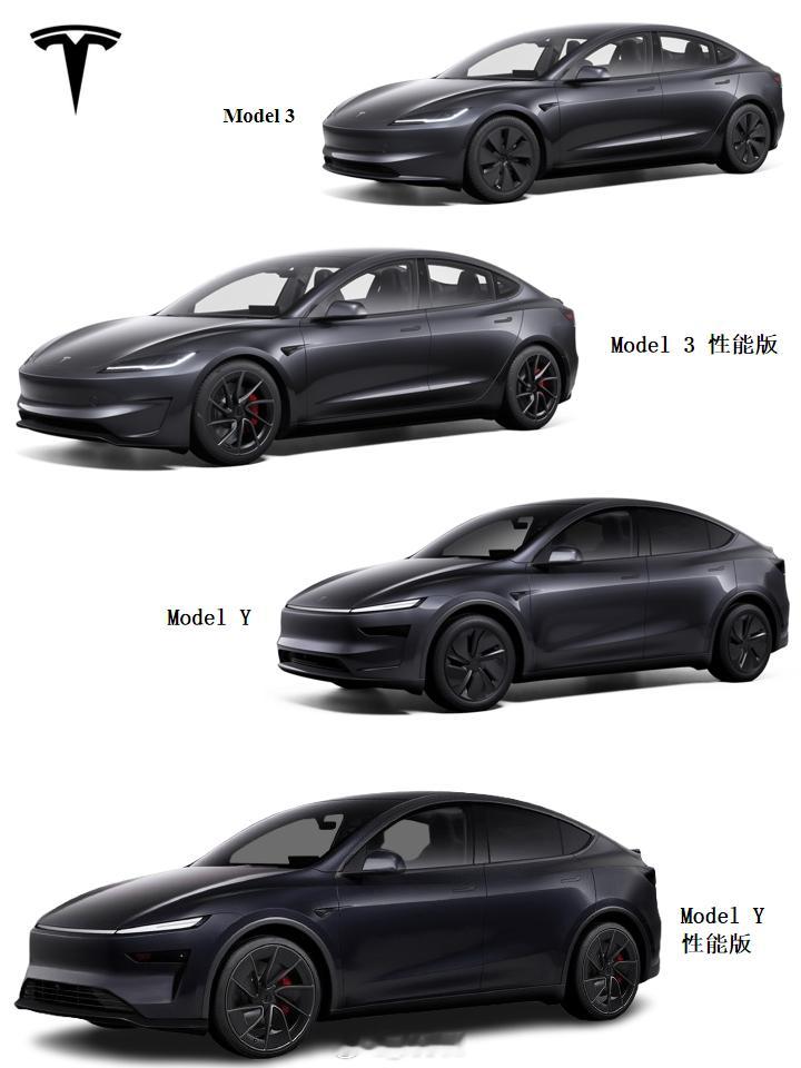 特斯拉特斯拉新ModelY性能版渲染图特斯拉新ModelY性能版渲