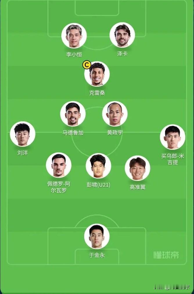 山东泰山中超联赛夺冠无望，保级无忧，应该半主力阵容出战上海申花，留力踢好足协比赛