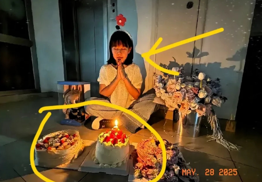 让人惊喜！陈幸同过生日晒出鲜花和蛋糕……昨晚陈幸同晒出了自己过生日时的鲜