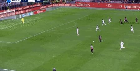 米兰与罗马之战！福法纳这个球如果进了我就去睡觉了，现在福法纳毁了我的睡眠，还要继