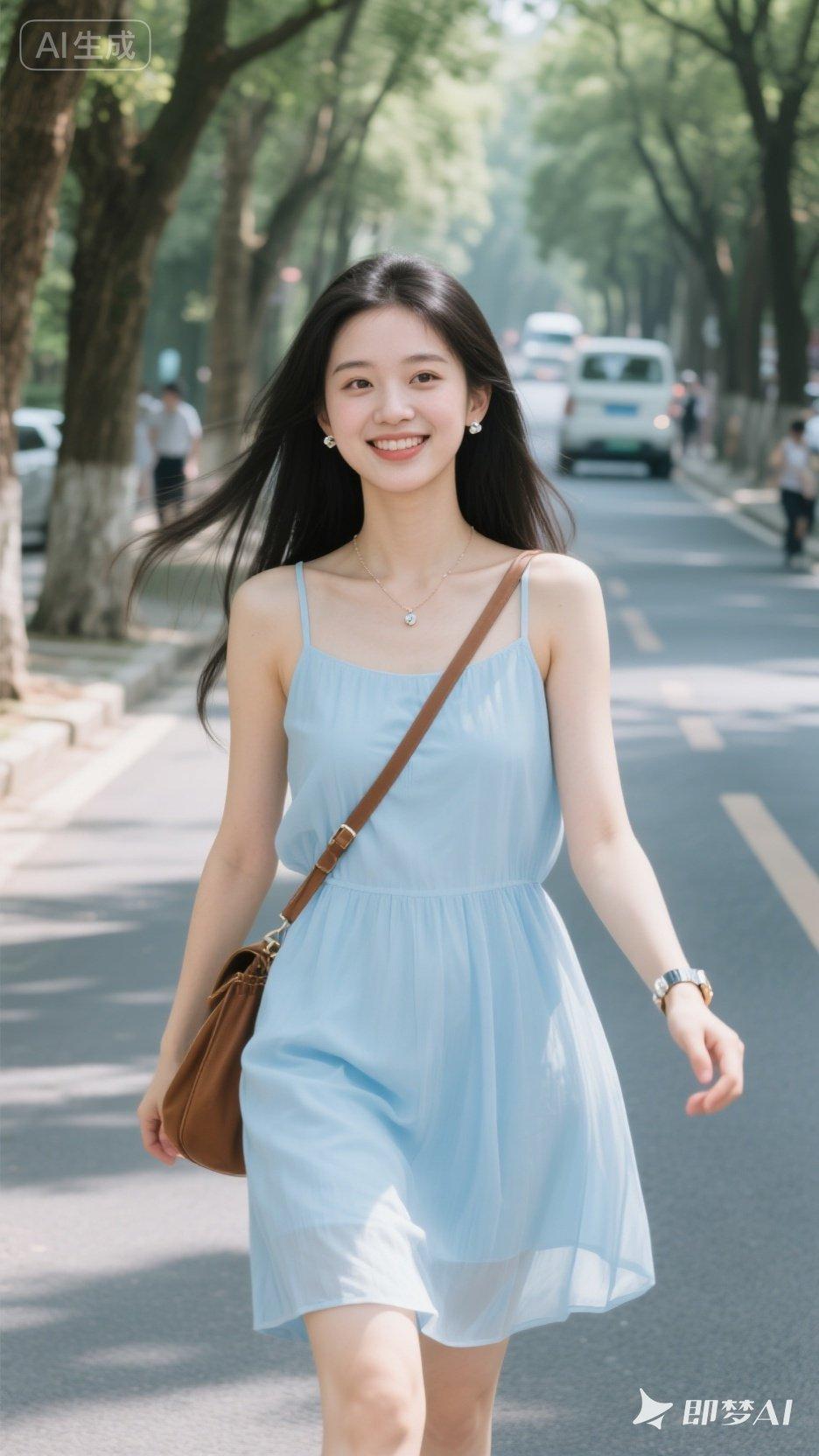 街拍，优雅干练的人像照怎样抓拍一个女人的外貌重要吗少女感穿搭的精髓是什么分享