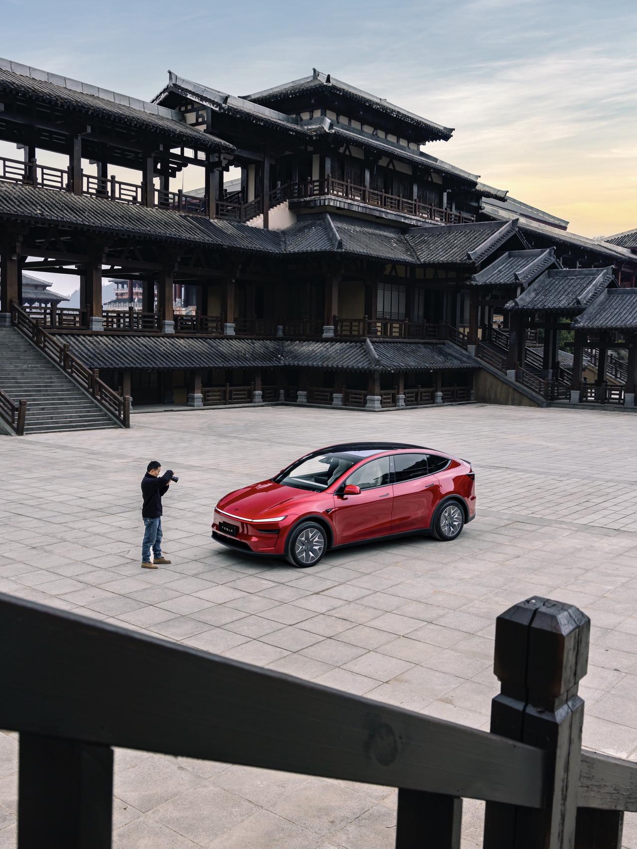 天菩萨，我把特斯拉开进《寻秦记》拍摄地～我与汽车的日常汽车摄影寻秦记庆余年