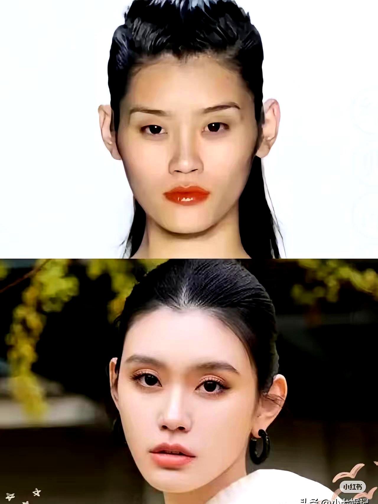 有时真觉得，女人这条路，带点命。看奚梦瑶就明白。早年被吐槽不够惊艳，她有条件