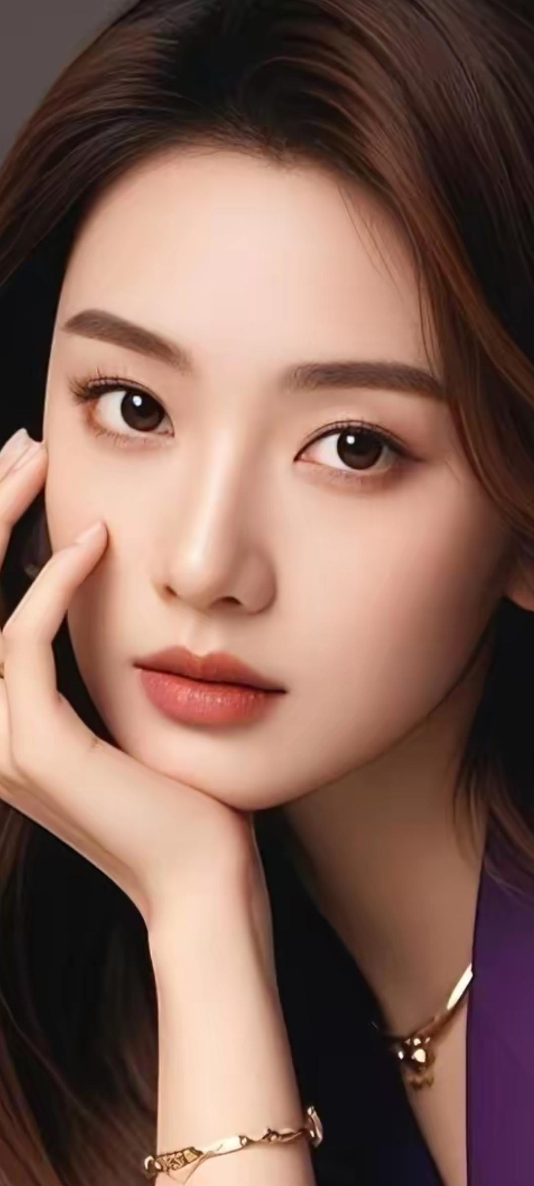 温柔甜美的女神，气质出众，引人注目！💖✨