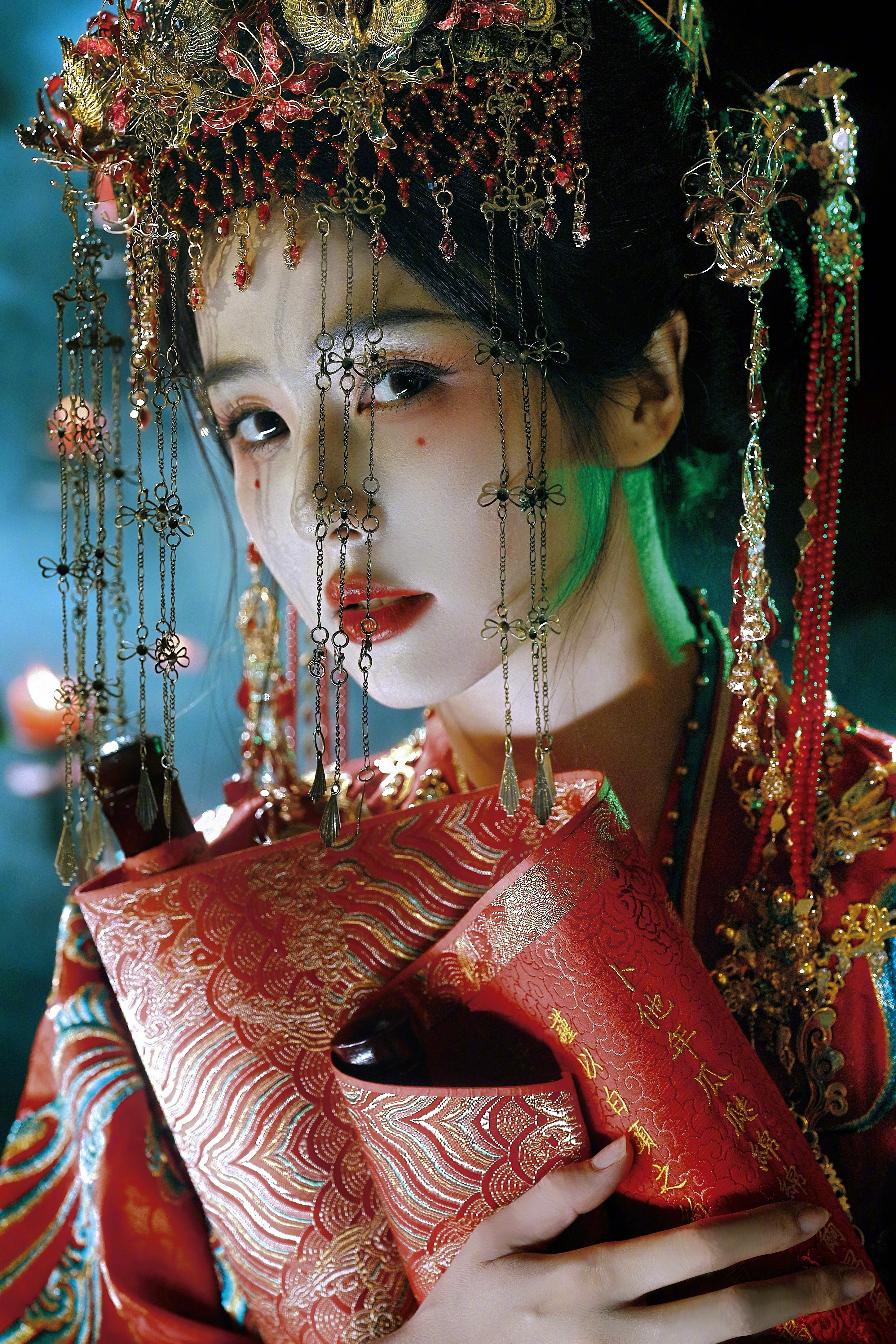 白鹿营业的神白鹿鬼新娘写真