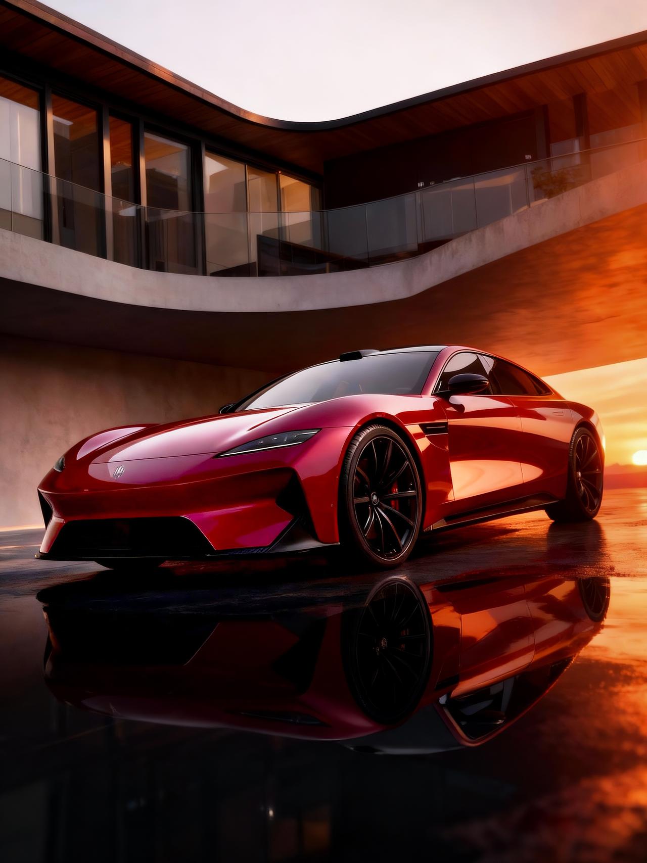 尚界Z7官图一出，百万级气场藏不住尚界全新轿跑Z7的官方概念图刚一发布，我愣了