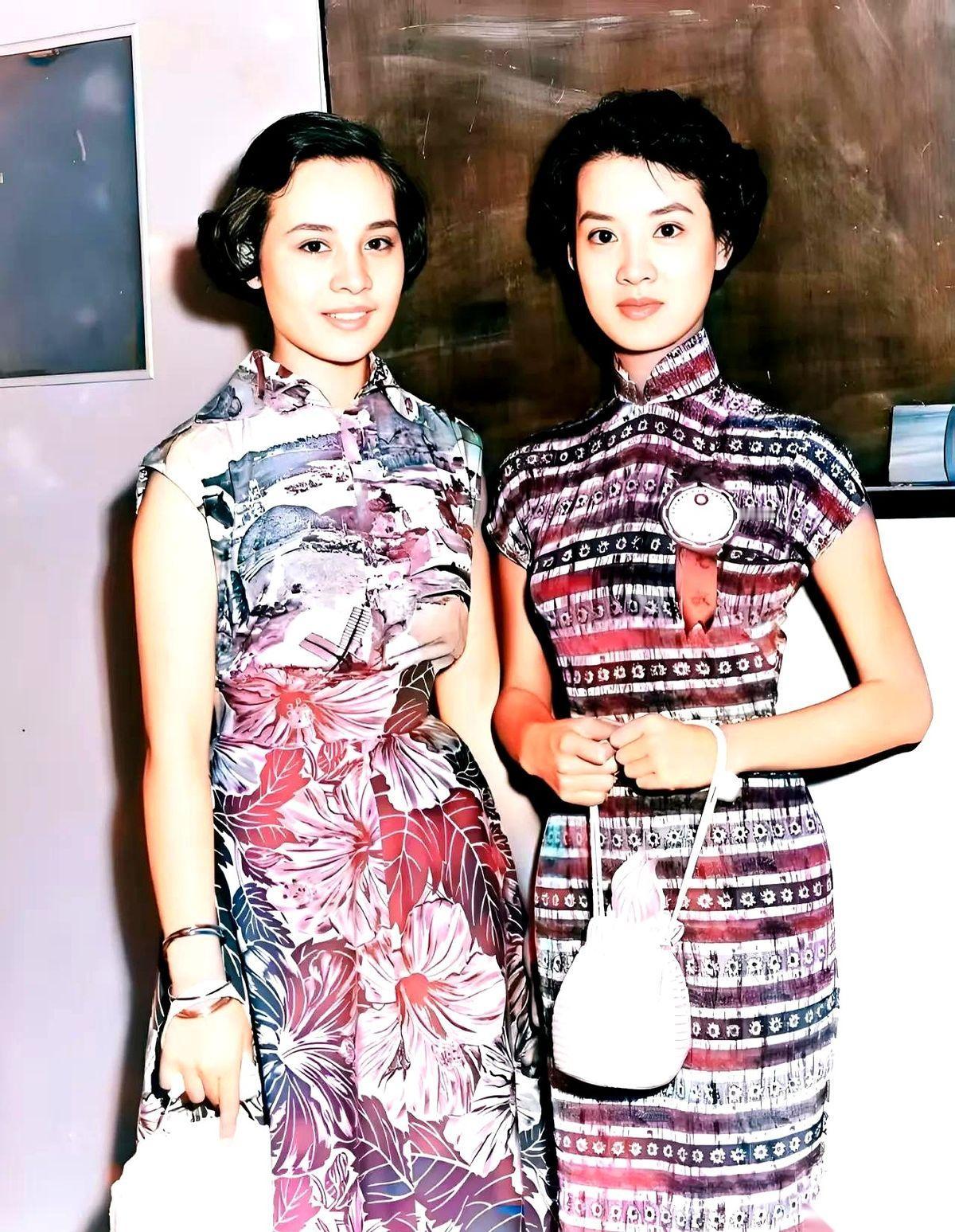 这张老照片，绝了。左边18岁，右边16岁，你第一眼，选谁？我猜，十个里有九个