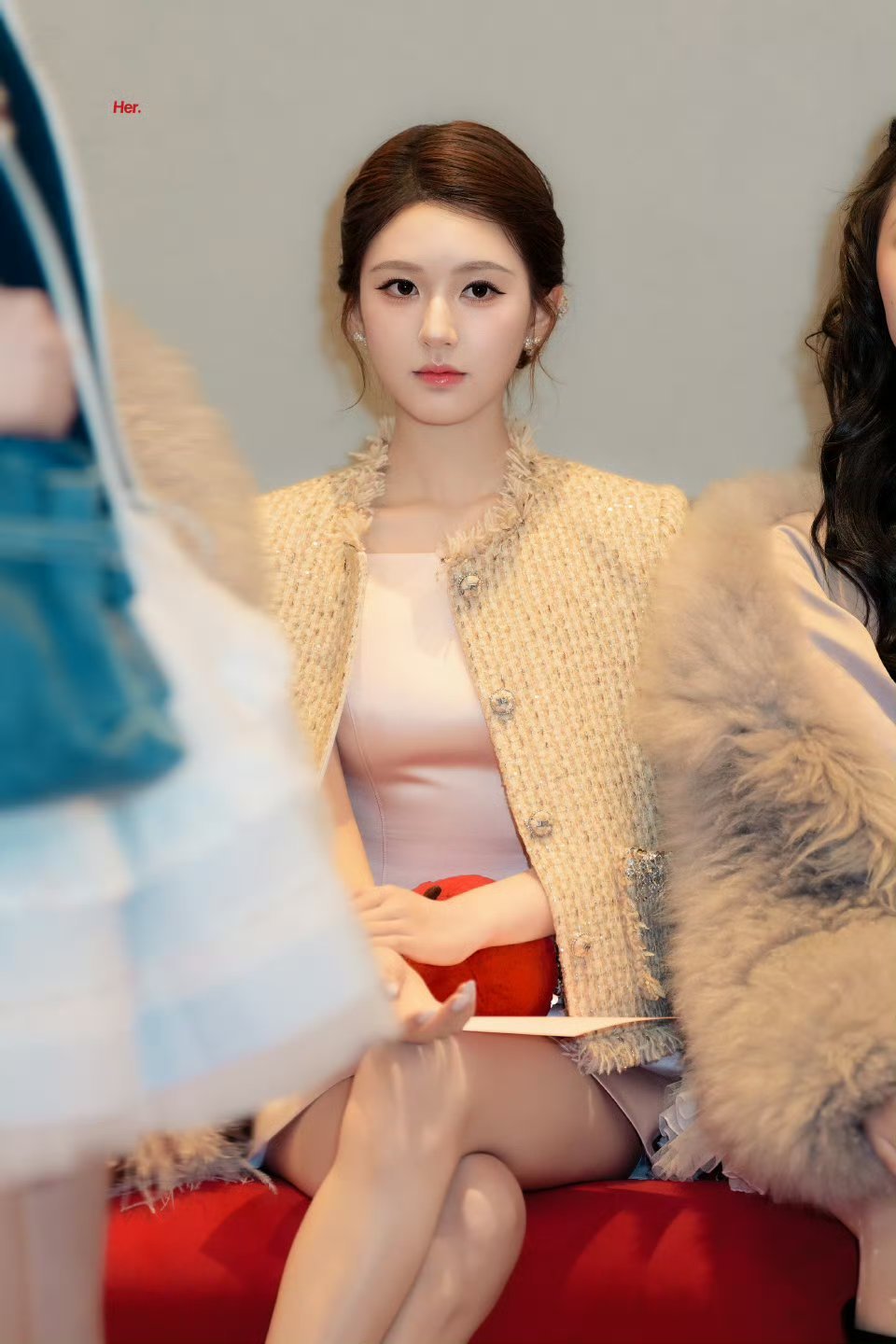 惊为天人的美貌