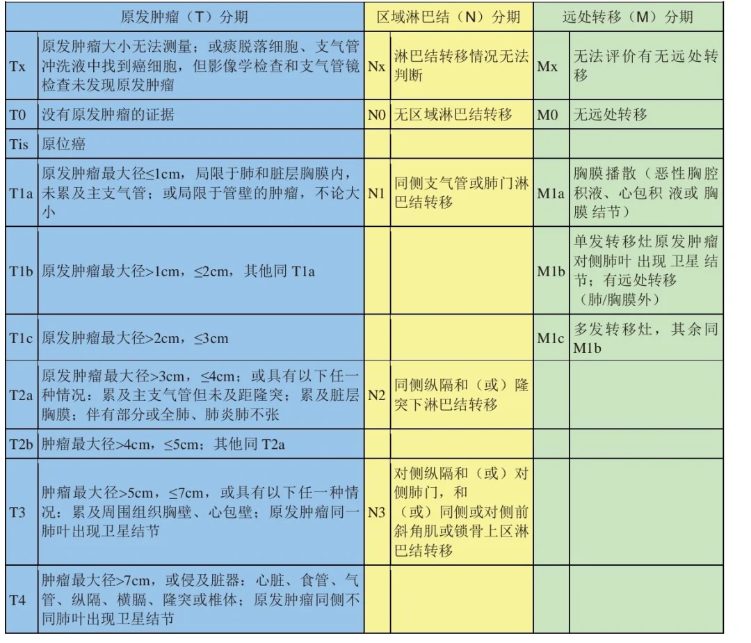 今天给大家科普肿瘤的分期