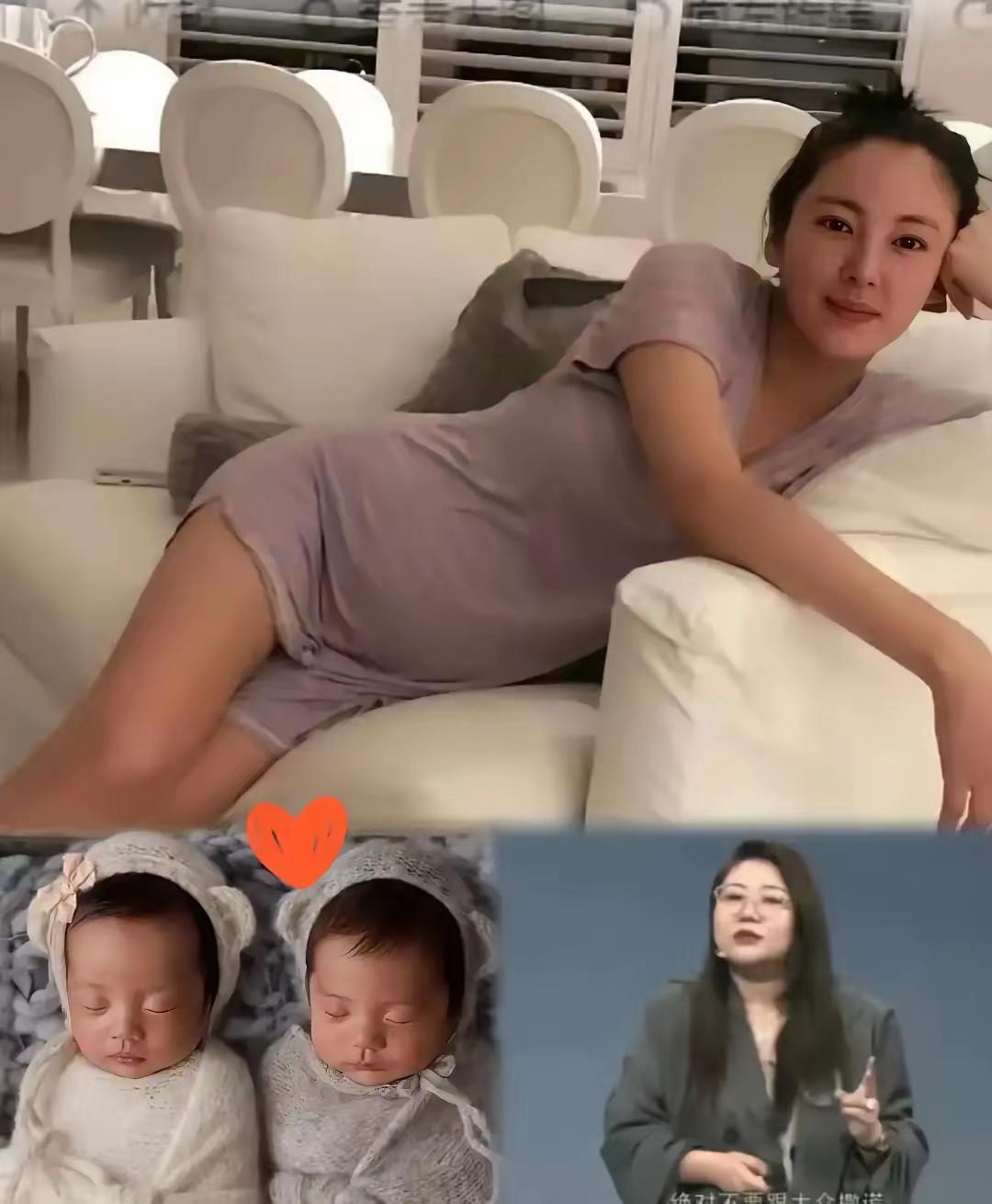 她晒的孕肚照，真的！晒的婴儿合照，也没毛病！但她绝口不提最关键的信息，比如，