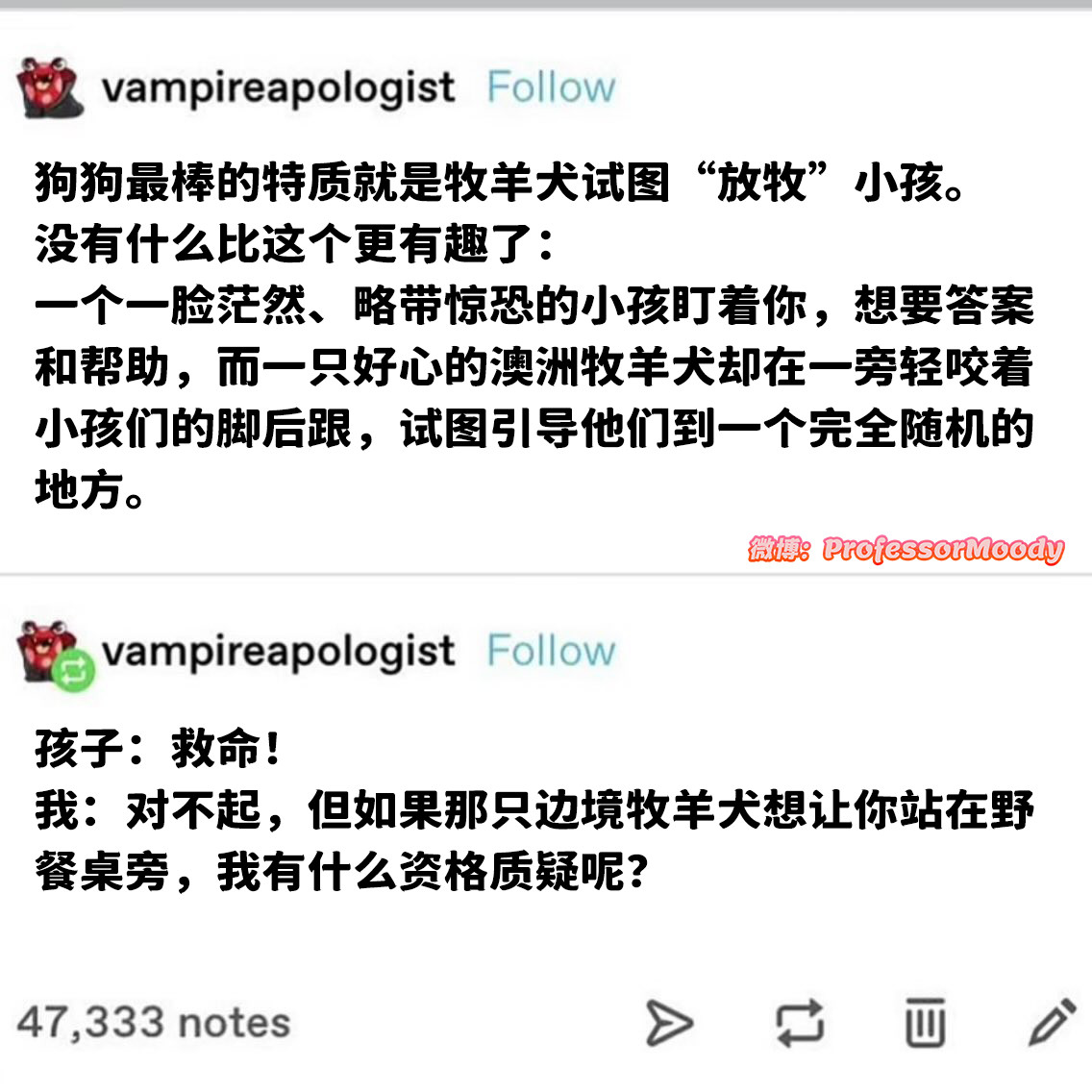 想象一下牧羊犬可以在幼儿园里放牧一群小孩💡meme