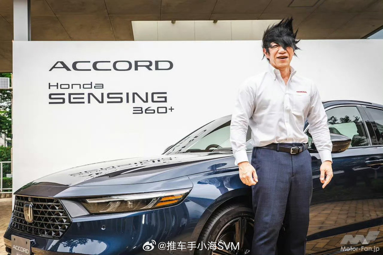 本田汽车研究员大馆正太郎，看这发型，这位研究员实力应该很强[并不简单][并不简单