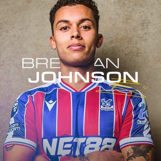 【约翰逊加盟水晶宫】水晶宫官方宣布，以创俱乐部买人转会费记录，从热刺签下24岁威