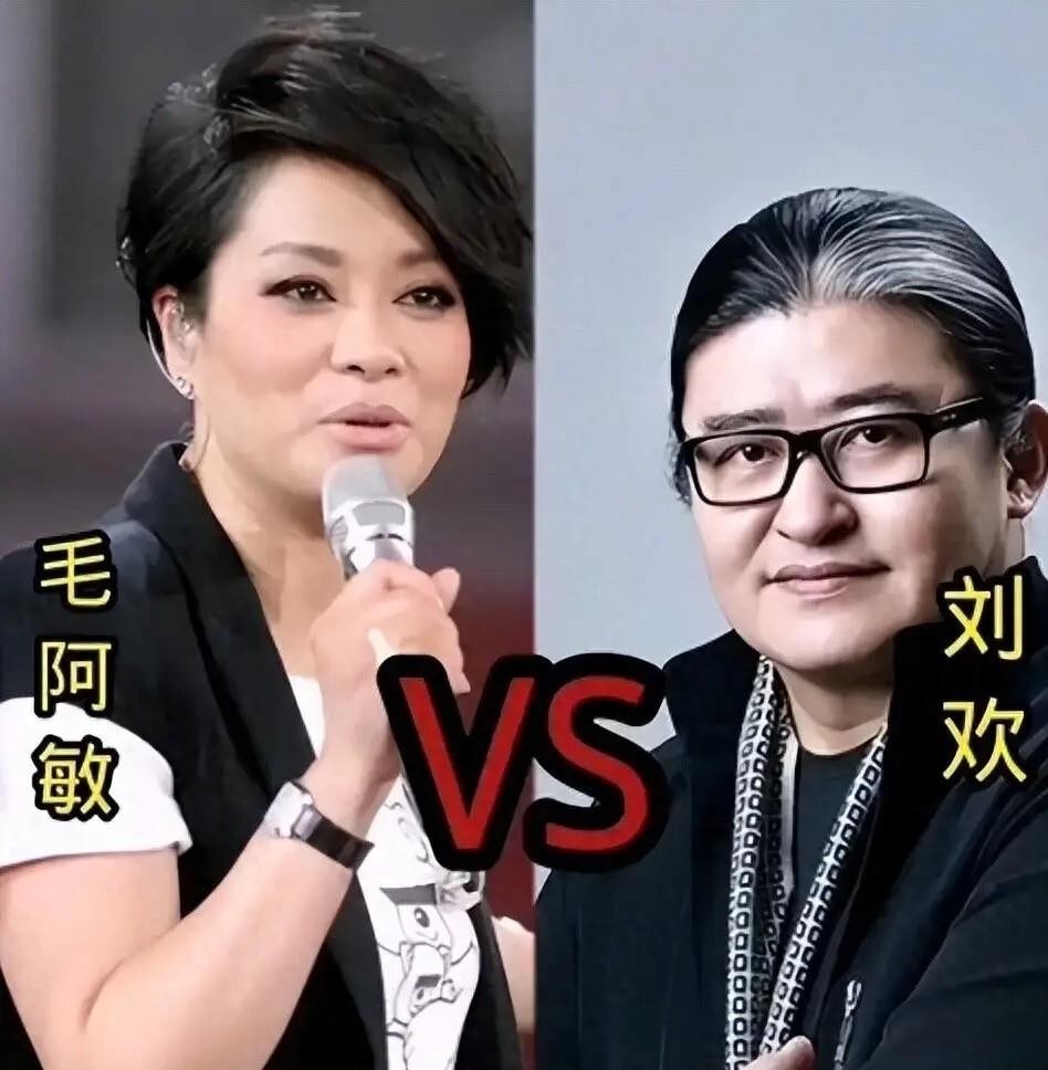 毛阿敏以前聊起刘欢，总爱笑着损他一句：唱得是真好，长得是真不帅。最早是谷建芬的爱人邢老师在国际关系学