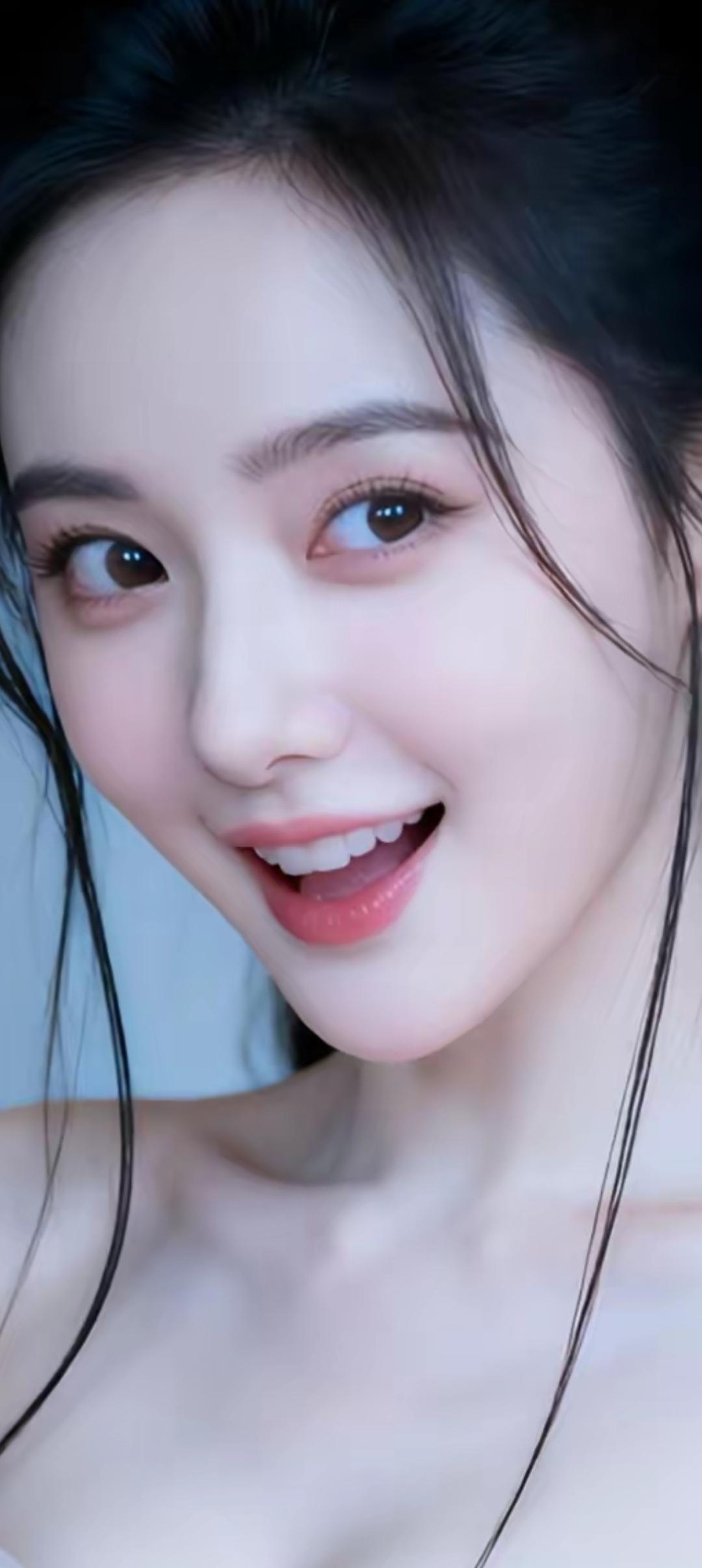 甜美笑容，元气满满，少女心爆棚！😊✨