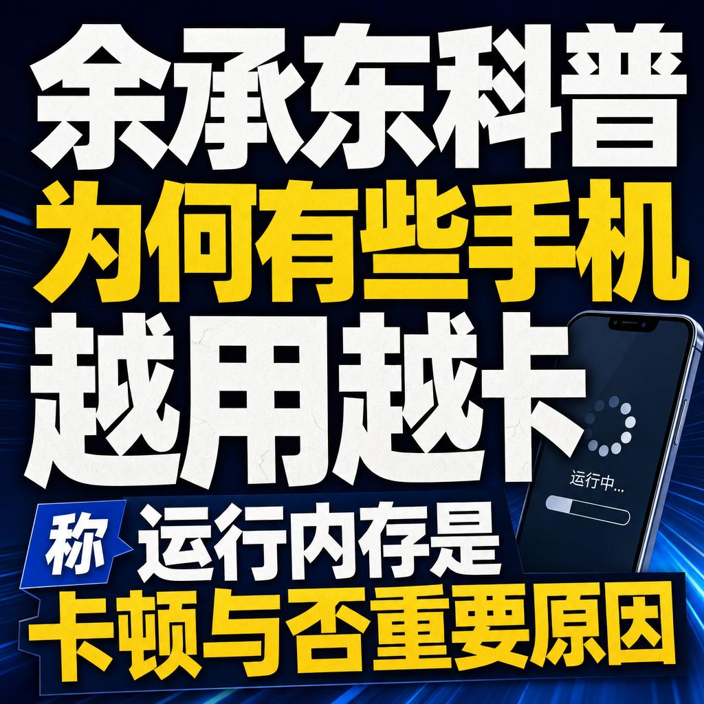 华为超空间内存技术破解手机运行内存卡顿痛点有没有发现一个怪现象：手机刚买时跑得