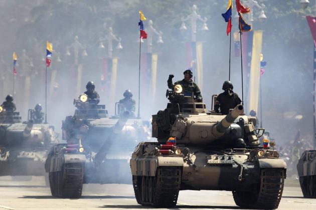 委内瑞拉正准备游击抵抗以防美国入侵，并部署俄罗斯武器委内瑞拉当局已开始部署武器（