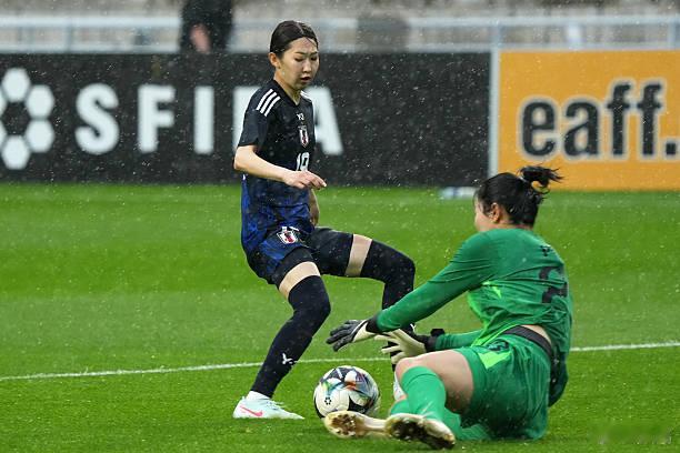 日本女足0比0中国女足中国女足现在的水平虽然不及欧美强队，但在亚洲还是可以跟日