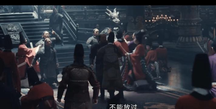 一刀捅进去，整个朝堂的大臣们，疯了一样围上来，不是抓他，是护着他。对着皇帝喊：