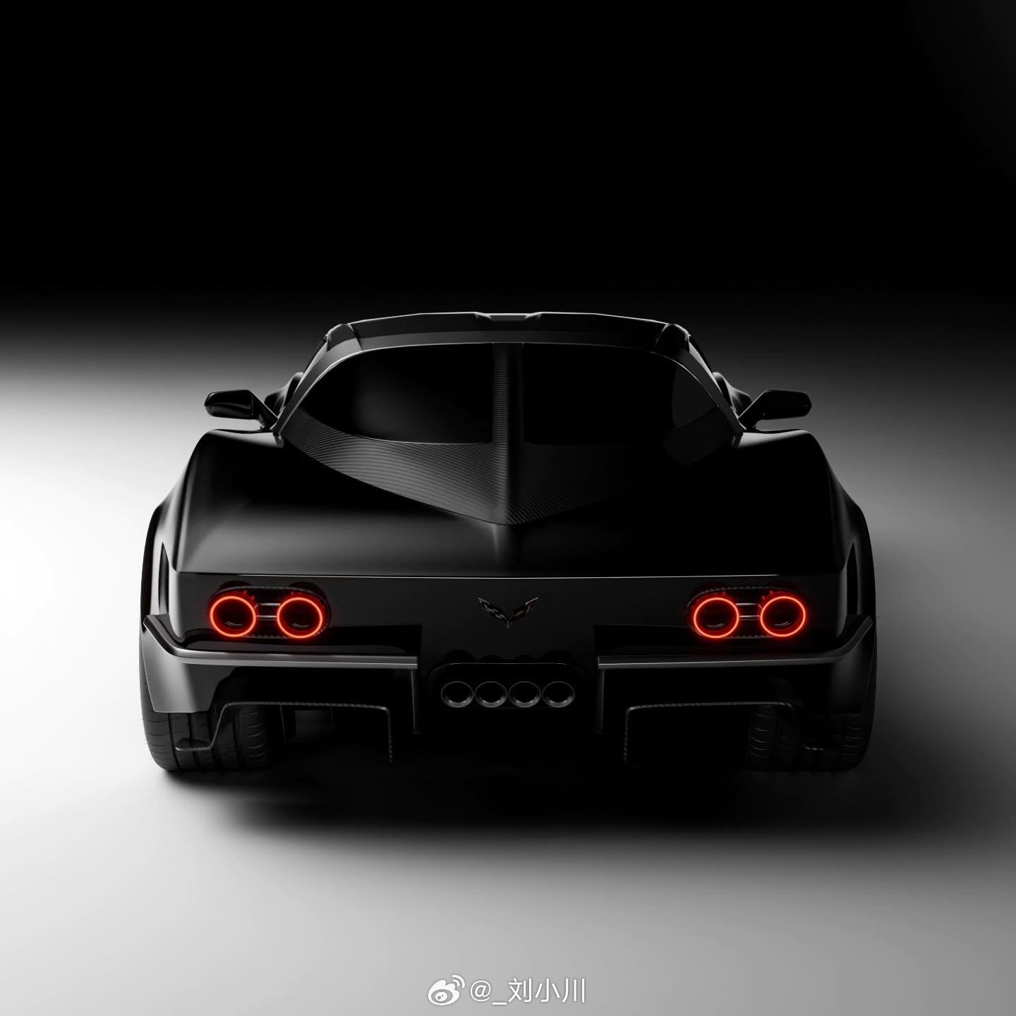 科尔维特C6TO2复古概念设计科尔维特C6TO2复古概念设计，太帅了，大家觉得