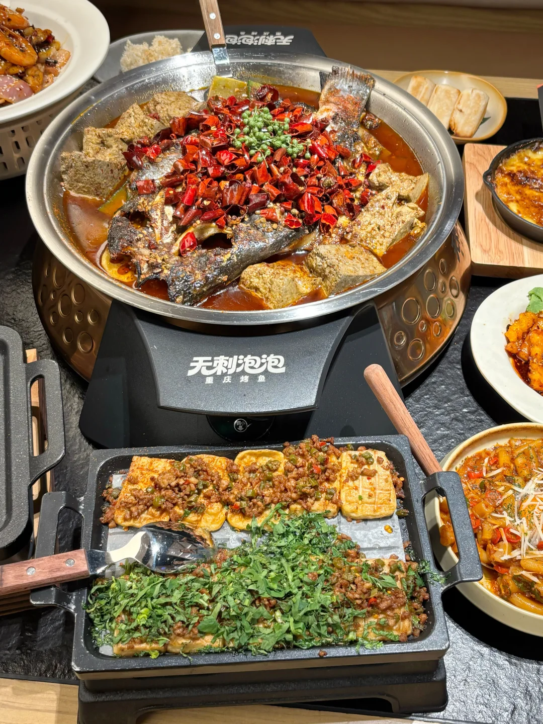 兰州烤鱼新地标✨无刺泡泡新店开业