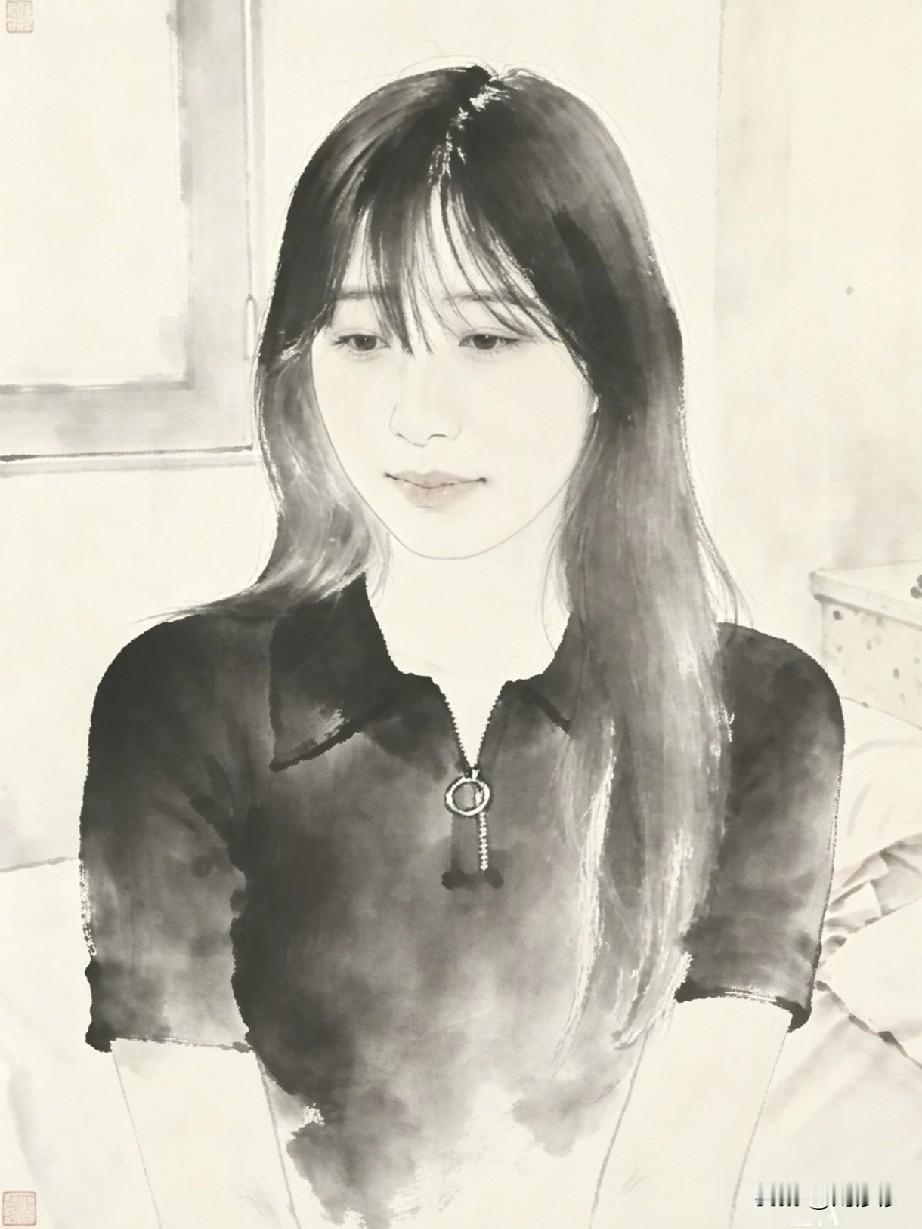 画里画外，静待佳人