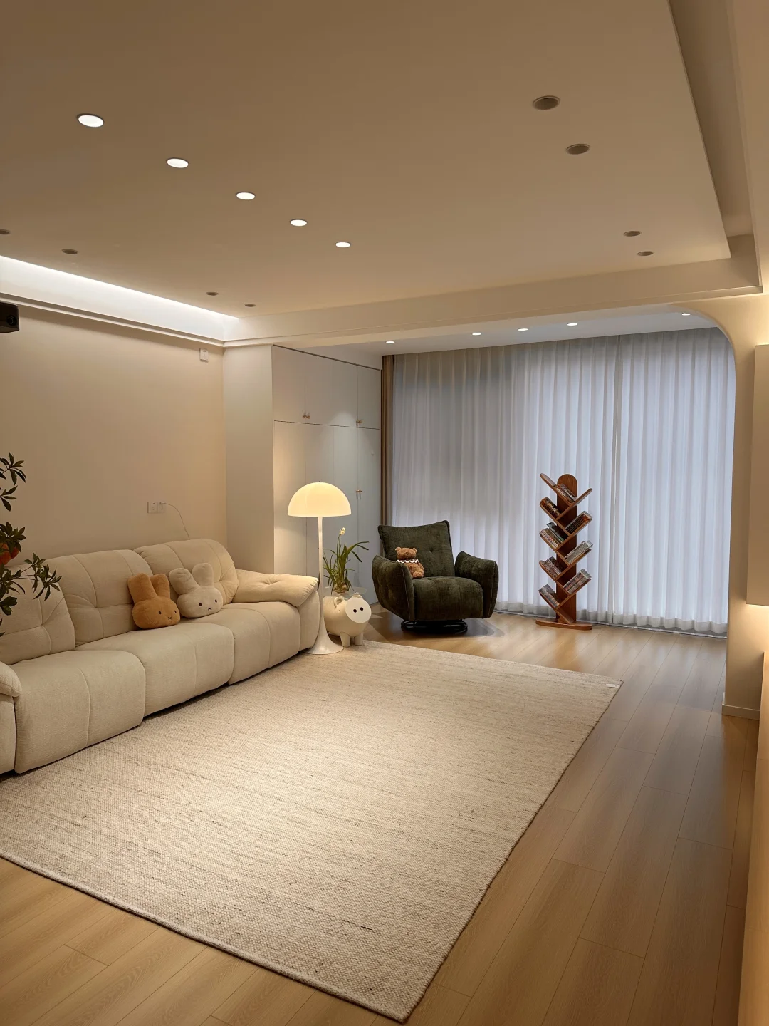 小县城套内108的小家，朋友们来了就不想走！