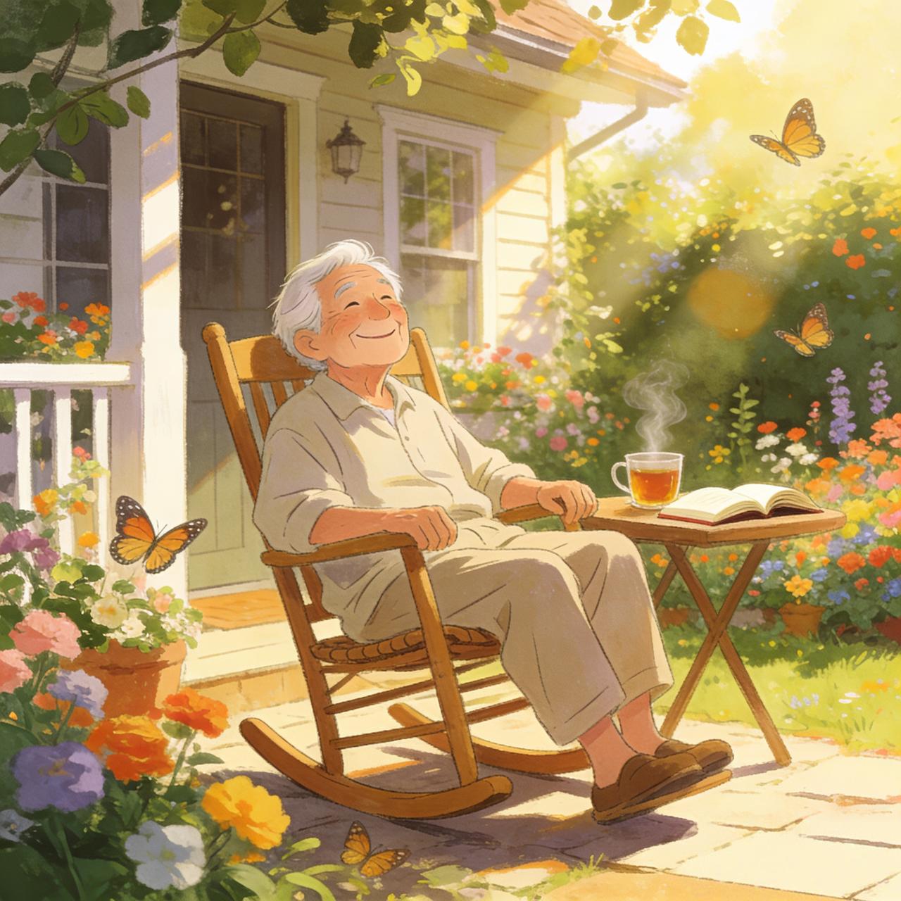 退休以后才明白，最好的活法不是到处奔波，而是心静、身安、人自在。少管闲事，