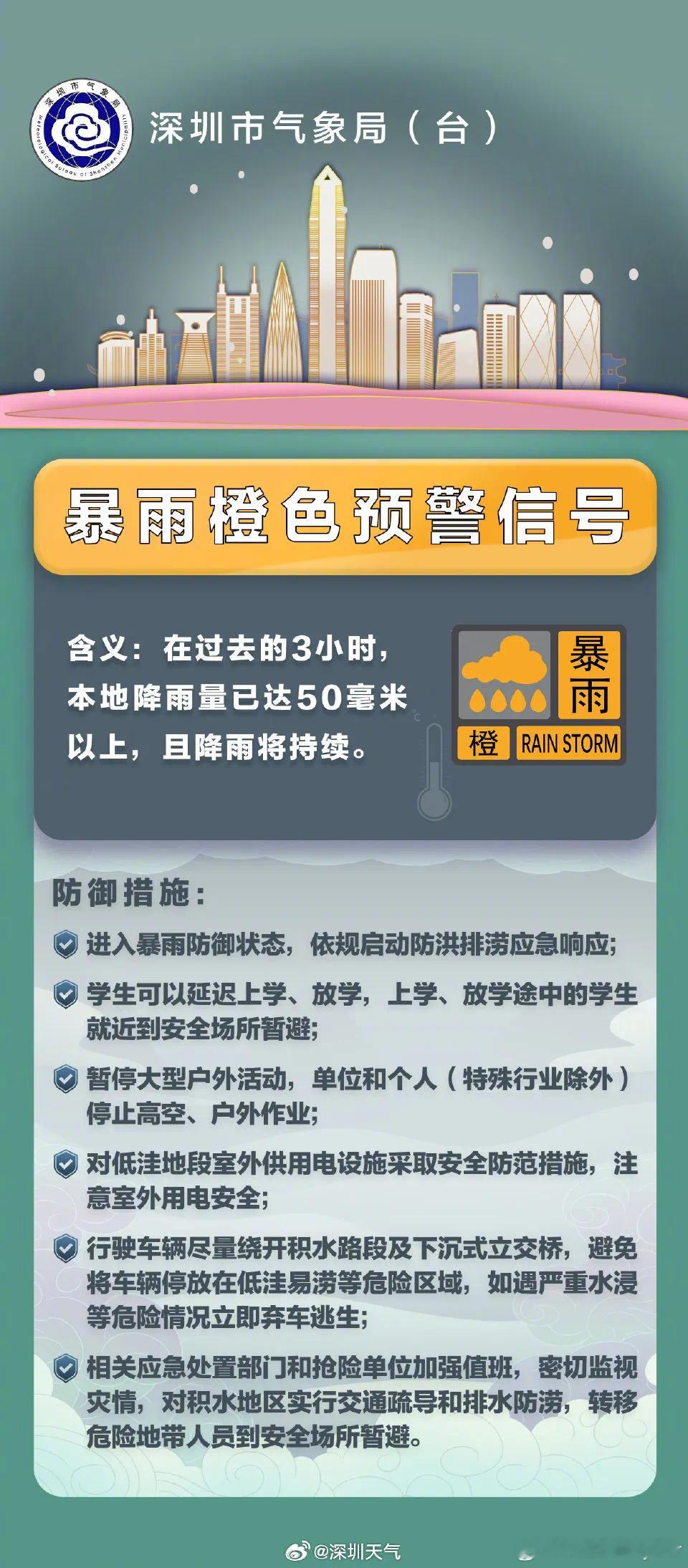 深圳暴雨近日，受台风“蝴蝶”及西南季风共同影响，深圳迎来明显风雨天气。从12-