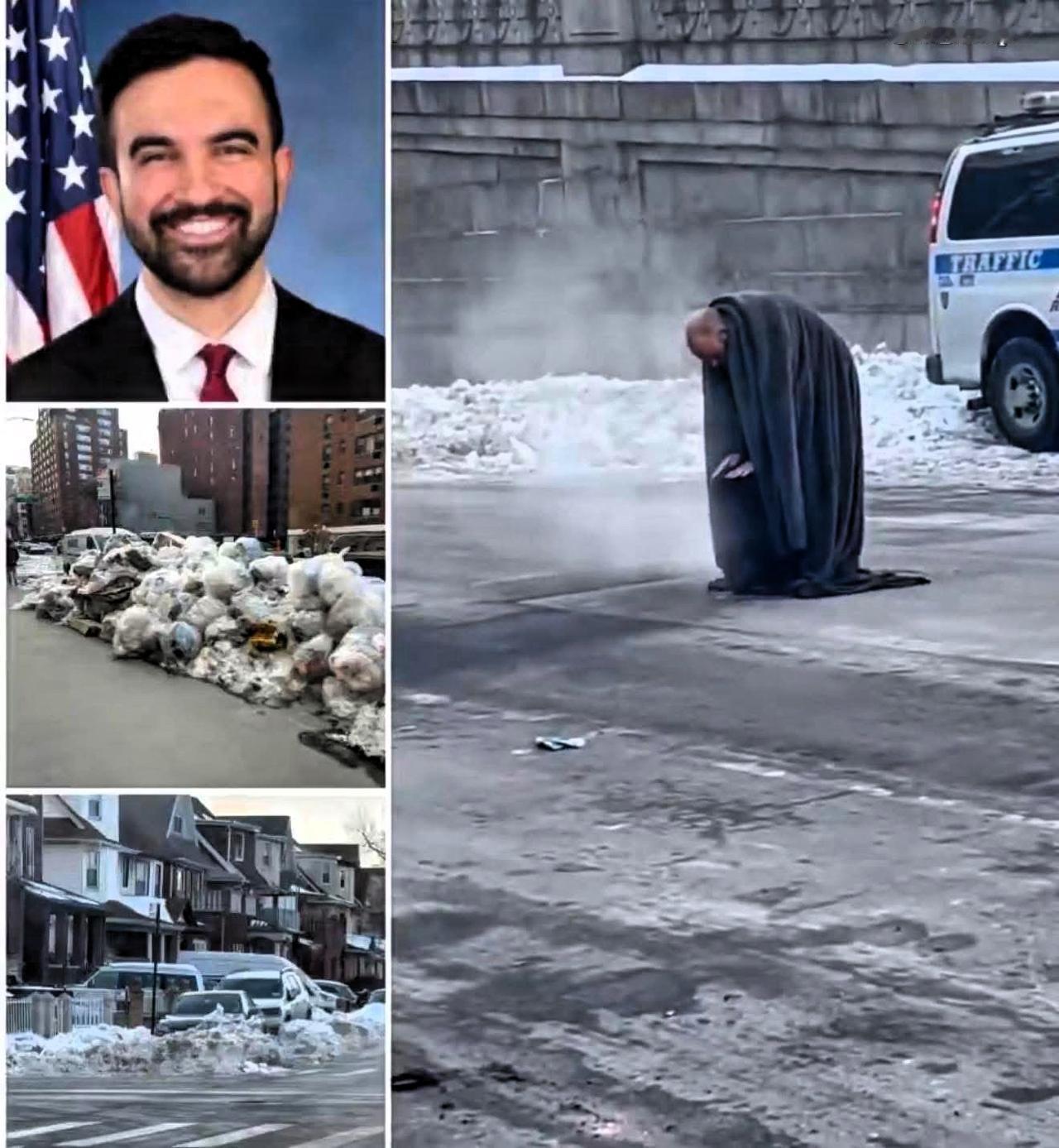 突发这段视频网上疯了：纽约新市长执政下的纽约街头一段由NYScoop拍摄的