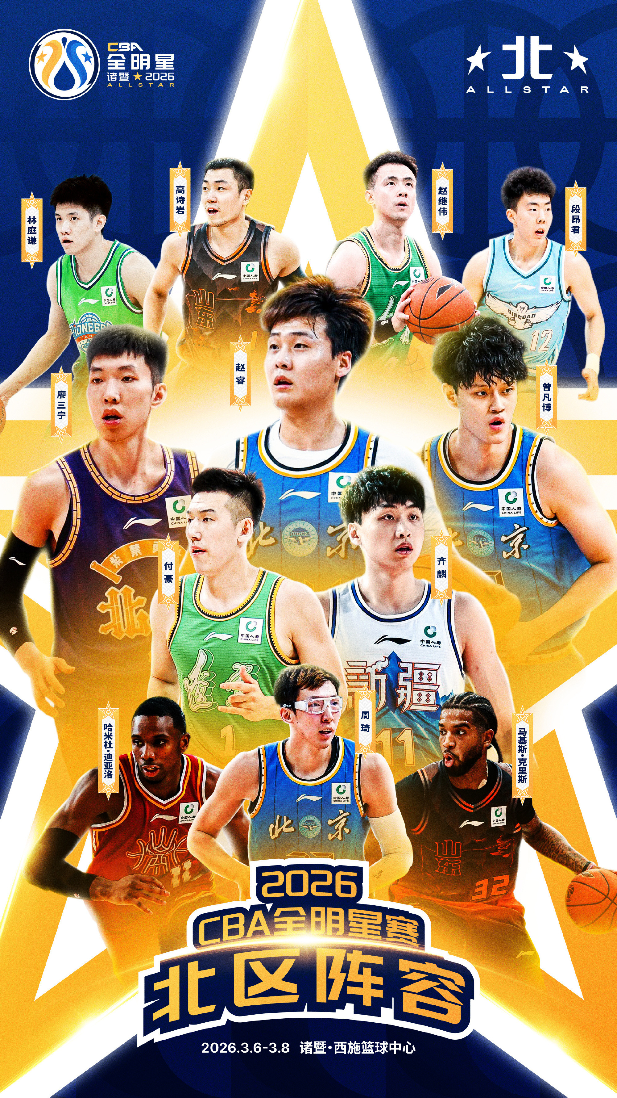 山东高速男篮正在省体中心备战，大外援琼斯正在调整状态，今年CBA全明星赛，山东元