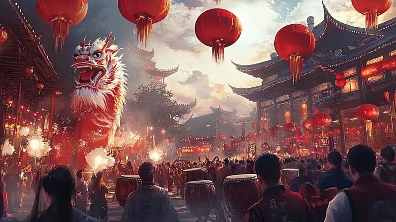 春节已过年年过，青春消逝岁岁痕。灯笼万千挂门庭，人生几何为前程。