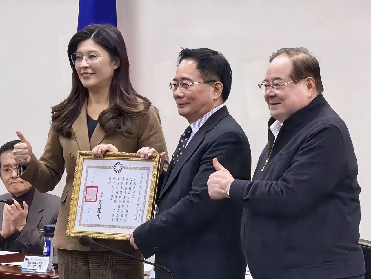 蔡正元明明马上就要面临牢狱之灾，却愣是笑得合不拢嘴，那股子意气风发的劲，隔着屏幕