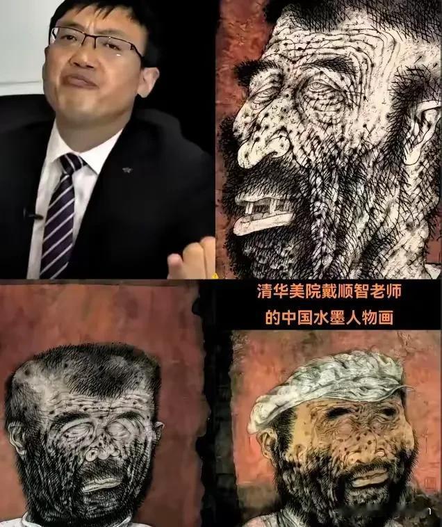 不要让这类丑画，去故意抹黑养活了十多亿人的农民伯伯。伟人曾说过艺术要为大